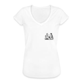 Physiotherapeut Muskel Flüsterer - Frauen Vintage T-Shirt - Weiß - Vorne
