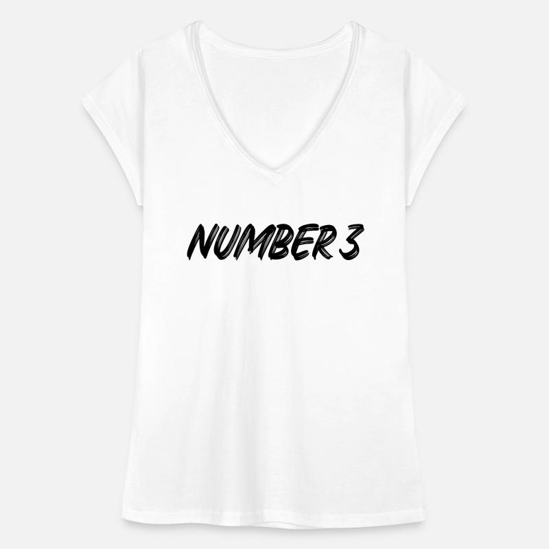 Number 3 - three - third - third - 3 - number 3 Women's Vintage T-Shirt