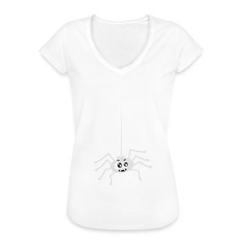 Süße Spinne Spinne Vogelspinne - Frauen Vintage T-Shirt - Weiß - Vorne