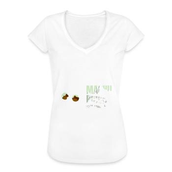 Machu Picchu Lama Inca Trail Peru - Frauen Vintage T-Shirt - Weiß - Vorne