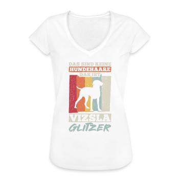Viszla Hundefan Hundebesitzer Hund Gassi Geher Hun - Frauen Vintage T-Shirt - Weiß - Vorne