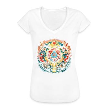 Rollenspiel RPG Master Videospiel Gamer - Frauen Vintage T-Shirt - Weiß - Vorne