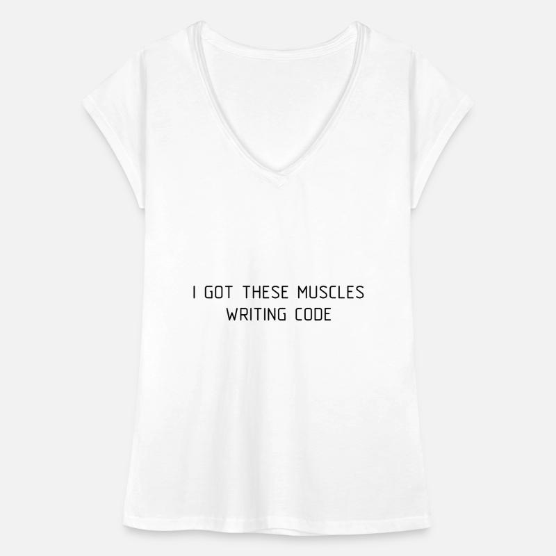 I got these muscles writing code programmer Frauen Vintage T-Shirt