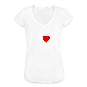 i love berlin - Frauen Vintage T-Shirt - Weiß - Vorne