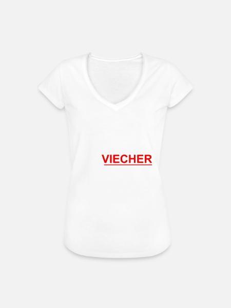 Raus Mit Die Viecher - Frauen Vintage T-Shirt - Weiß