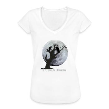 hugin und munin - Frauen Vintage T-Shirt - Weiß - Vorne