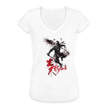 Arnis Eskrima Kali Fma - Frauen Vintage T-Shirt - Weiß - Vorne - Danielle (179cm)