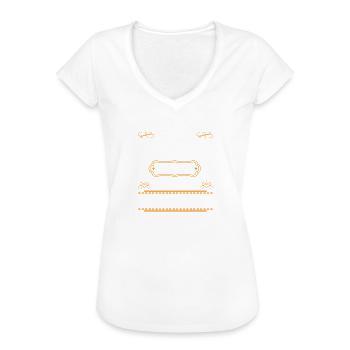 I Spür Die Macht In Mir Kant Aba Hunga Bayrisch - Frauen Vintage T-Shirt - Weiß - Vorne