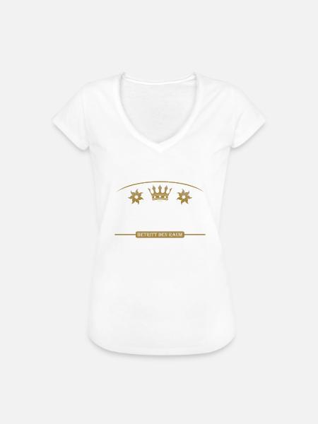 Floristin - Frauen Vintage T-Shirt - Weiß