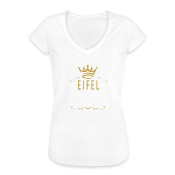 Eifel EXPERTE GERMANY Rheinland Pfalz Spruch - Frauen Vintage T-Shirt - Weiß - Vorne