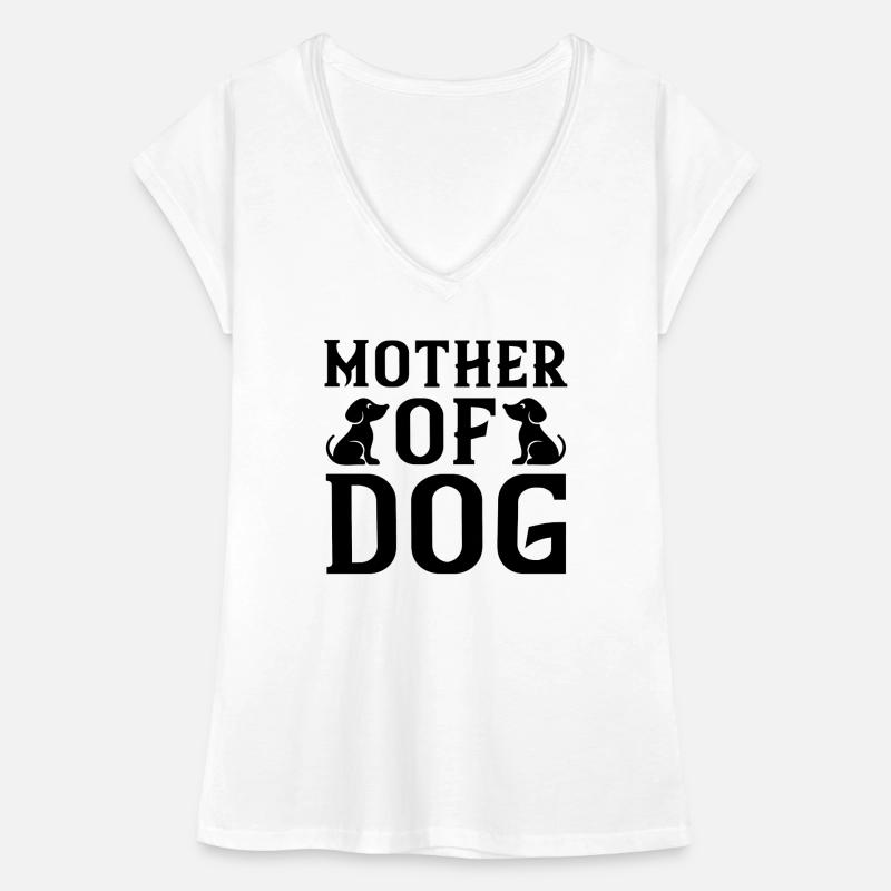 Mère de chien T-shirt vintage Femme