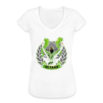 Ultras - Frauen Vintage T-Shirt - Weiß - Vorne