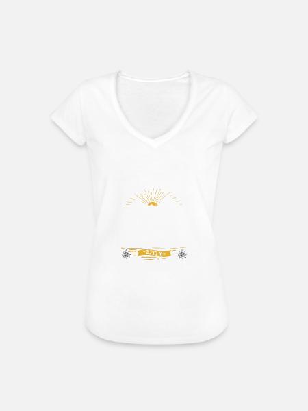 Watzmann Berg - Frauen Vintage T-Shirt - Weiß