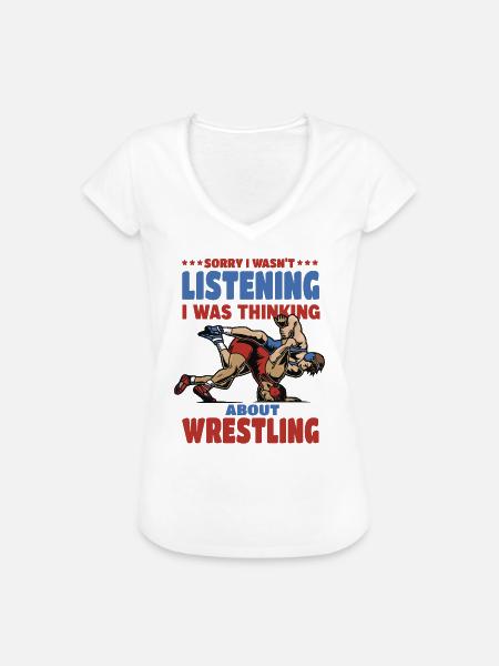 Wrestling Wrestler - Frauen Vintage T-Shirt -