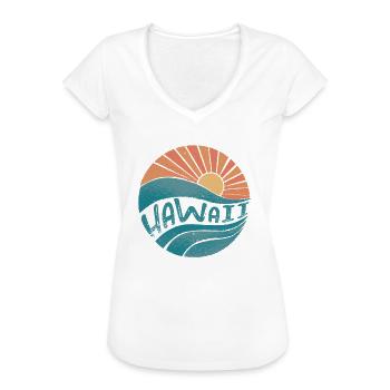 hawaii - Frauen Vintage T-Shirt - Weiß - Vorne