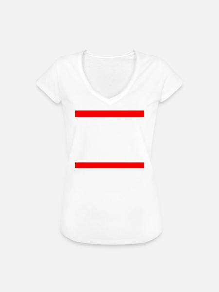 Eat the rich - Frauen Vintage T-Shirt - Weiß