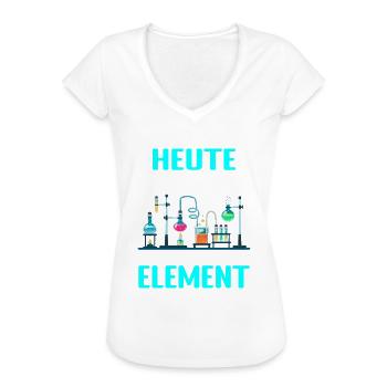 Chemielaborant Chemiker - Frauen Vintage T-Shirt - Weiß - Vorne