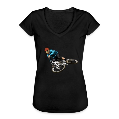 Mountainbiker - Frauen Vintage T-Shirt