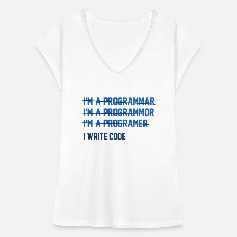 I Write Code Women's Vintage T-Shirt