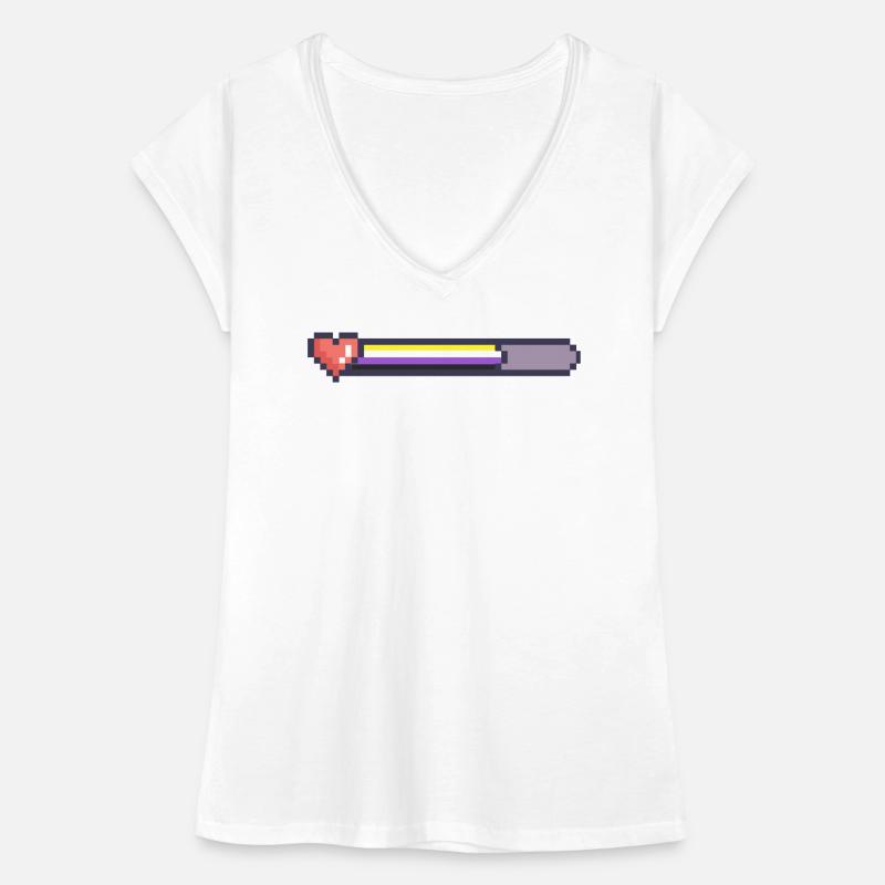 Non binary loading bar Women's Vintage T-Shirt