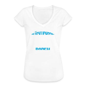 Fallschirmspringen Fallschirmsprung - Frauen Vintage T-Shirt - Weiß - Vorne