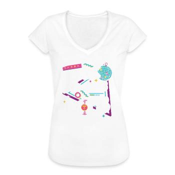 Back to the 90's - Frauen Vintage T-Shirt - Weiß - Vorne