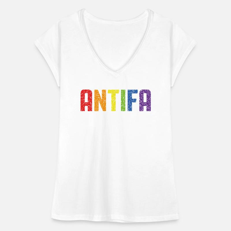 Antifa Pride Women's Vintage T-Shirt