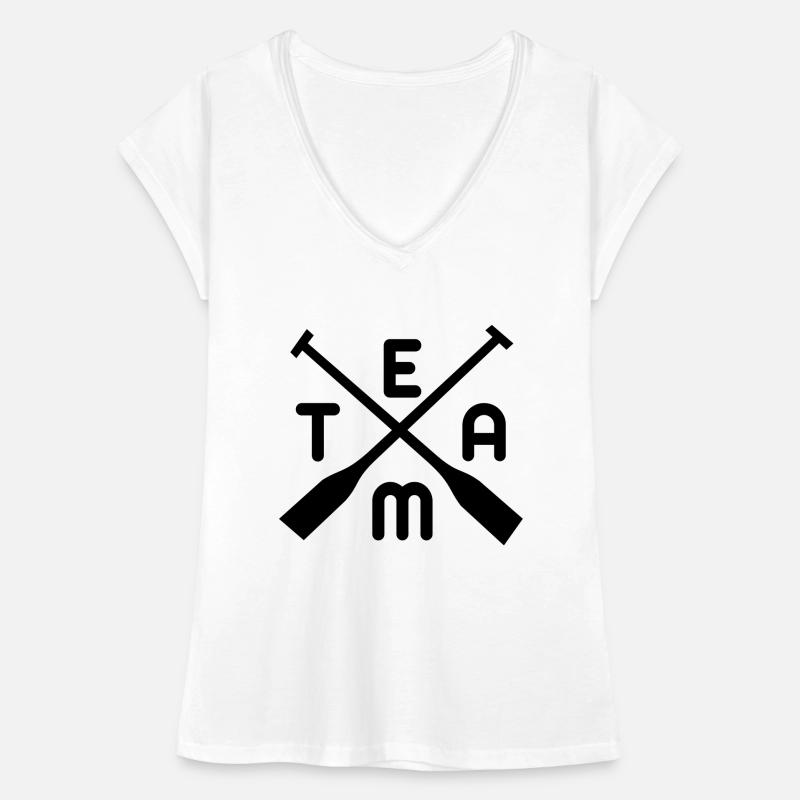 Équipe de bateaux-dragons T-shirt vintage Femme