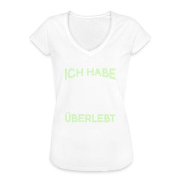 40 Jahre Arbeit Dienstjubiläum 40 Jahre - Frauen Vintage T-Shirt - Weiß - Vorne