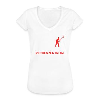 Leiter vom Rechenzentrum Garten - Frauen Vintage T-Shirt - Weiß - Vorne