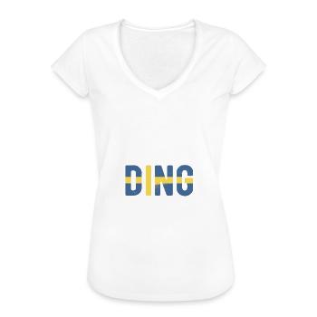 Ist So Ein Schweden Ding Schweden - Frauen Vintage T-Shirt - Weiß - Vorne