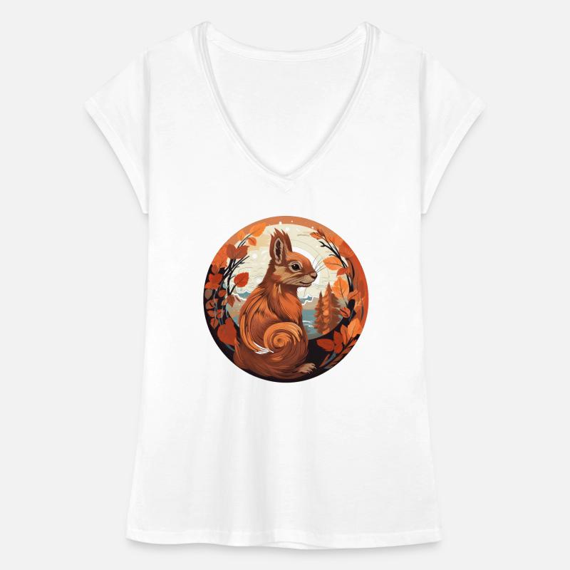 Eichhörnchen Frauen Vintage T-Shirt