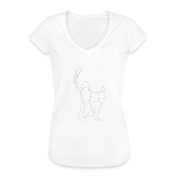 Orion Sternbild Sterne - Frauen Vintage T-Shirt - Weiß - Vorne