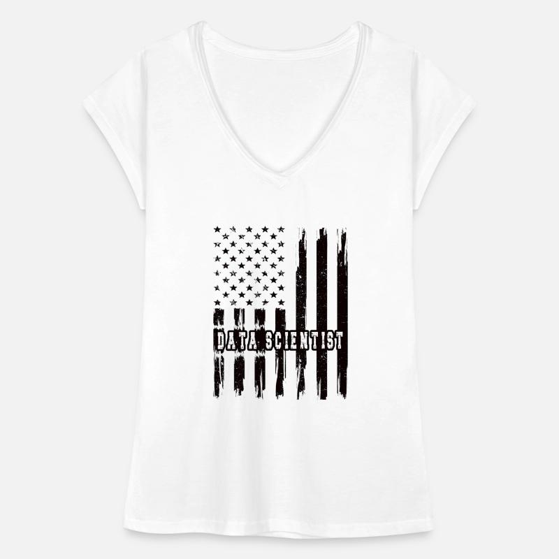 Data Scientist Gifts Big Data Data Science Women's Vintage T-Shirt