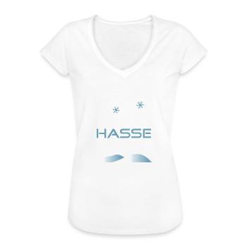 Ich hasse Winter - Frauen Vintage T-Shirt - Weiß - Vorne