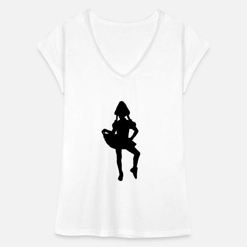 Carnival Guard Dancing Chamfer Night T-shirt vintage Femme