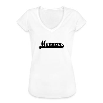 Mannheim Monnem Mannem MA Waldhof Wasserturm - Frauen Vintage T-Shirt - Weiß - Vorne
