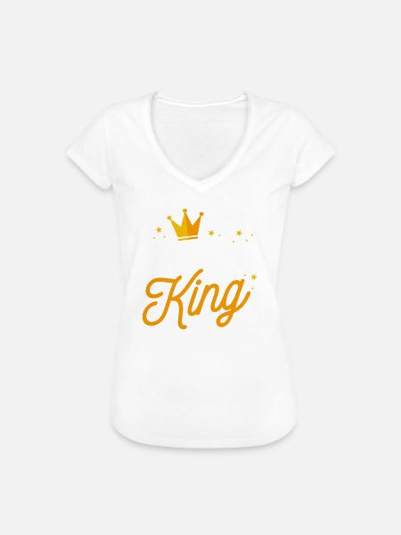 Haferflocken König - Frauen Vintage T-Shirt -