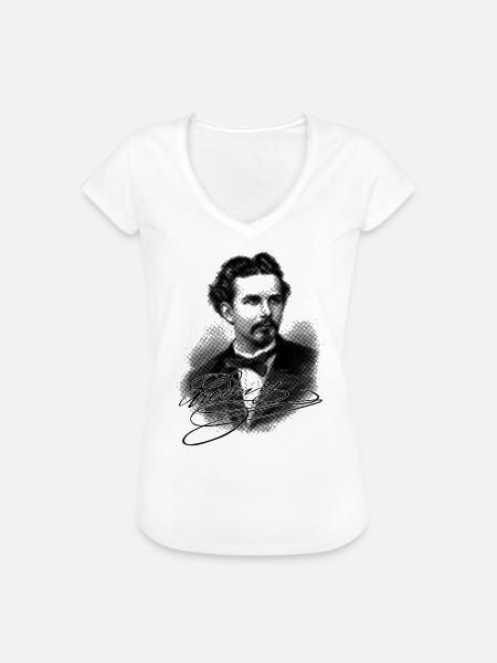 Da Kini - schwarze Edition - Frauen Vintage T-Shirt - Weiß
