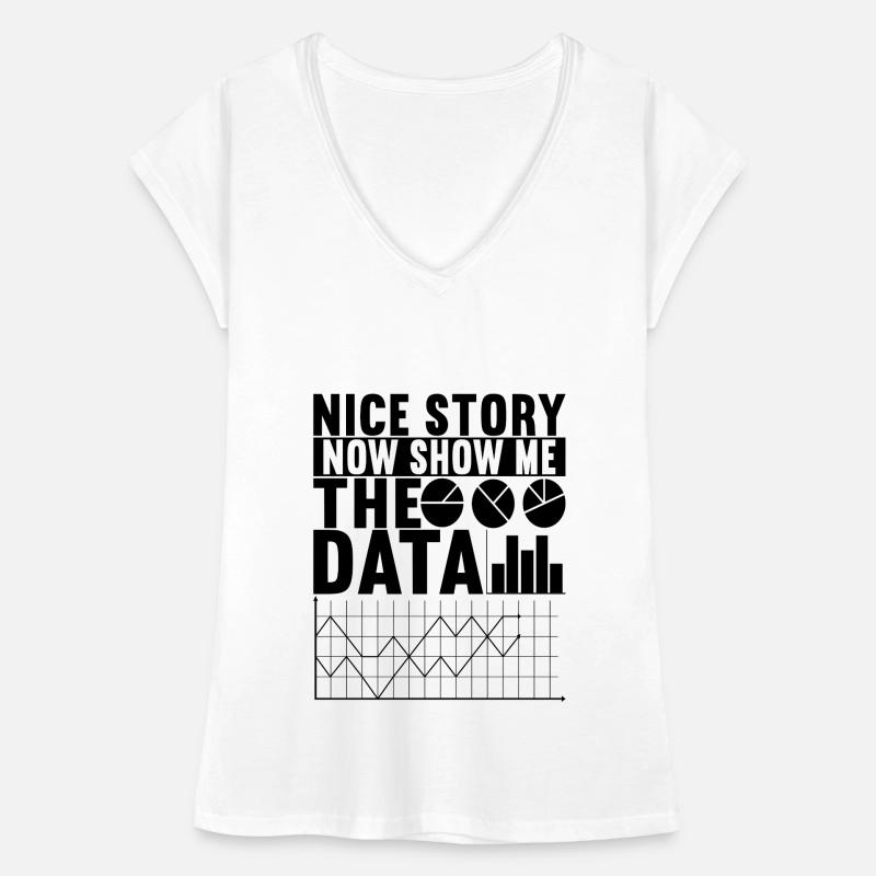 Data Scientist Data Analyst Frauen Vintage T-Shirt