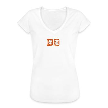 Judoka Judo - Frauen Vintage T-Shirt - Weiß - Vorne