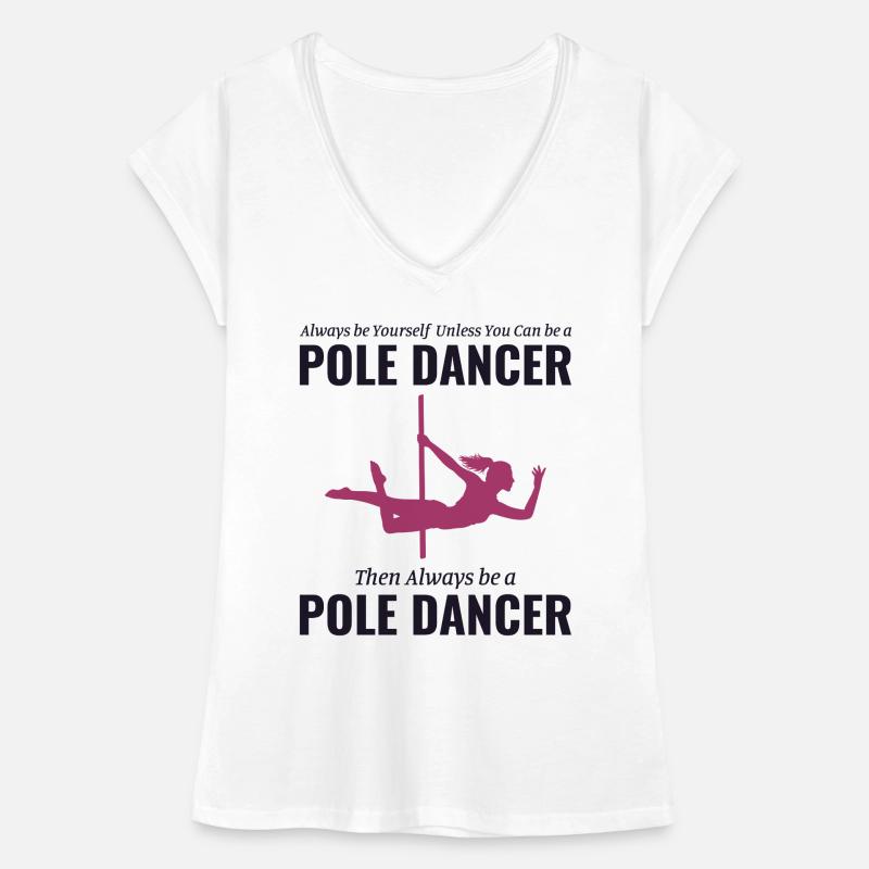 Pole Sport Dance Dancer Competition Acrobatics Women's Vintage T-Shirt