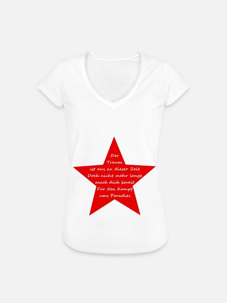 der Traum - Frauen Vintage T-Shirt - Weiß