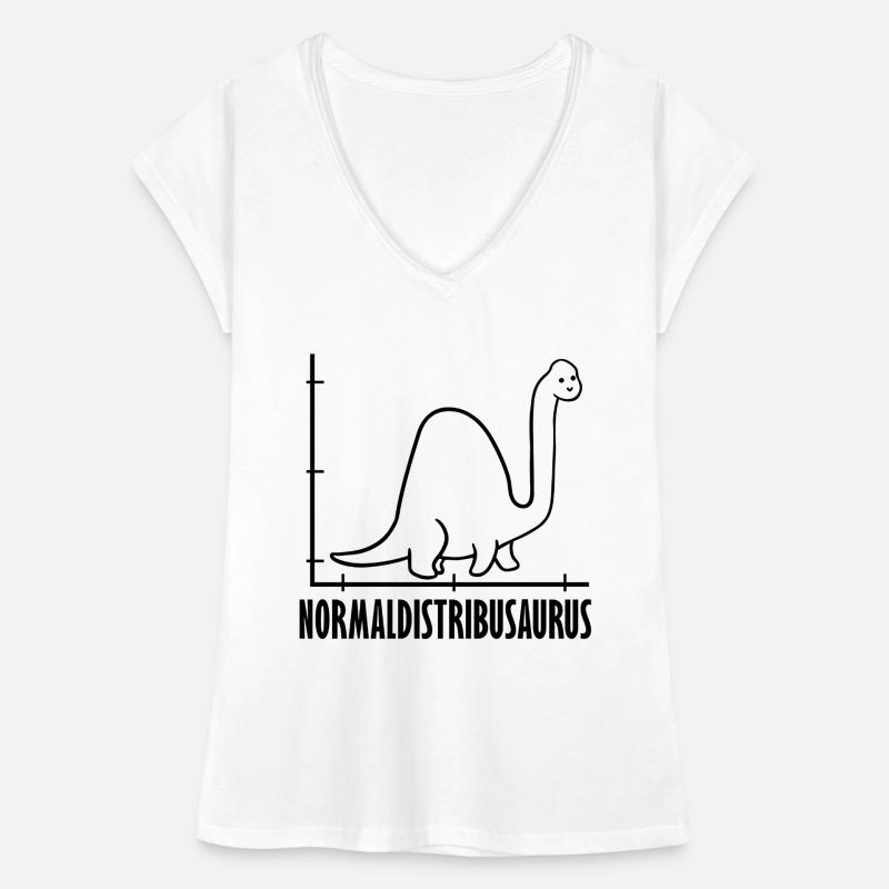 Dinosaure Math Pythagore Mathématicien T-shirt vintage Femme