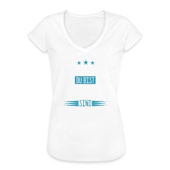 Altenpfleger Pfleger Beruf Spruch Altenpflege - Frauen Vintage T-Shirt - Weiß - Vorne
