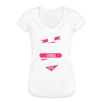 Nachbar Nachbarin Anwohner Nachbarschaft - Frauen Vintage T-Shirt - Weiß - Vorne