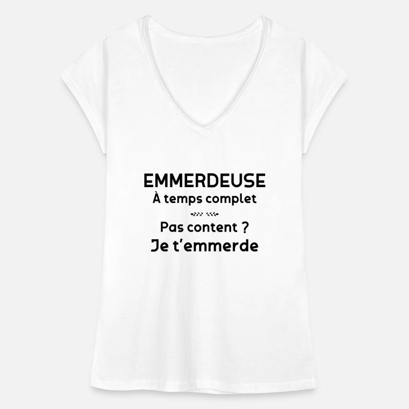 Emmerdeuse A Temps Complet T-shirt vintage Femme