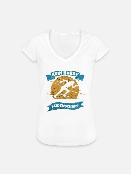 Leichtathletik - Frauen Vintage T-Shirt - Weiß