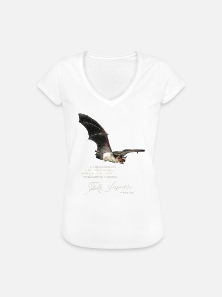 Zweifarbfledermaus - Frauen Vintage T-Shirt -