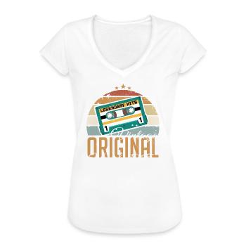 März 1965 - Geburtstagsgeschenk - Frauen Vintage T-Shirt - Weiß - Vorne